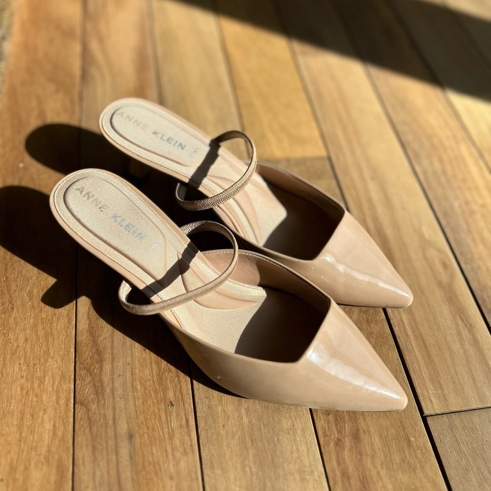 Anne Klein “Ilsa” Kitten Heel Pumps
